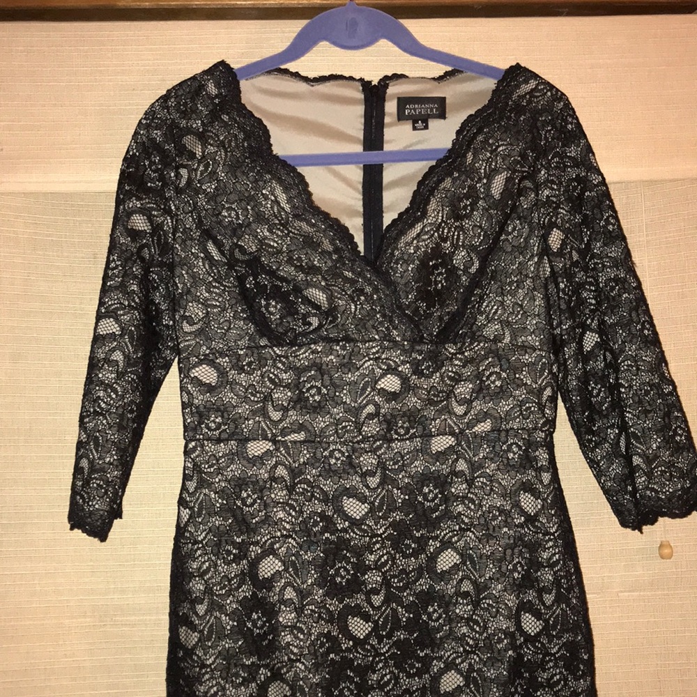 Adrianna Papell lace dress